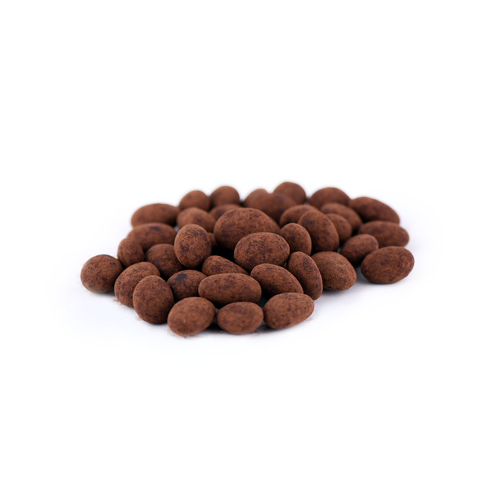COCOA DUSTED ALMONDS